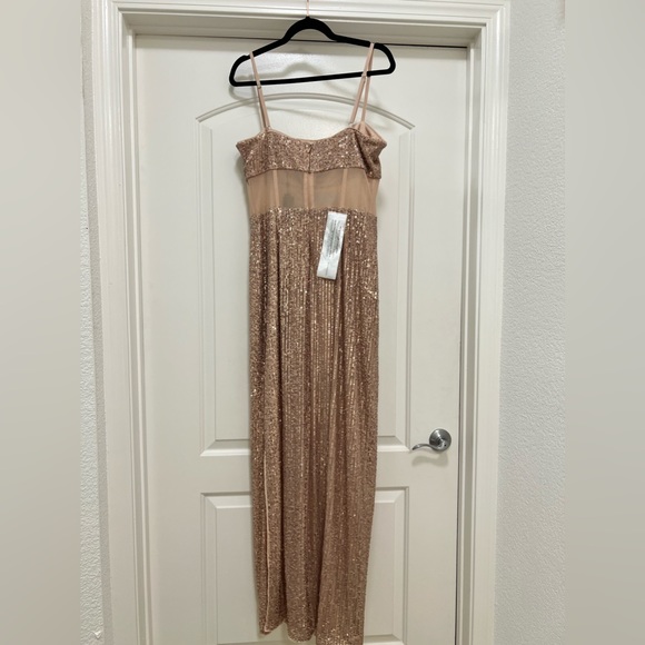 NWT BCBG MaxAzria Sequin Evening Gown - Picture 5 of 14
